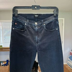 Hudson Jeans - skinny, dark wash denim